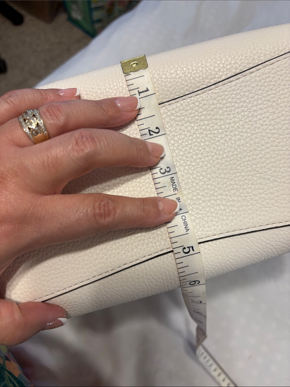 kate spade Cream Pebbled Leather large Hobo Bag - Picture 7 of 7